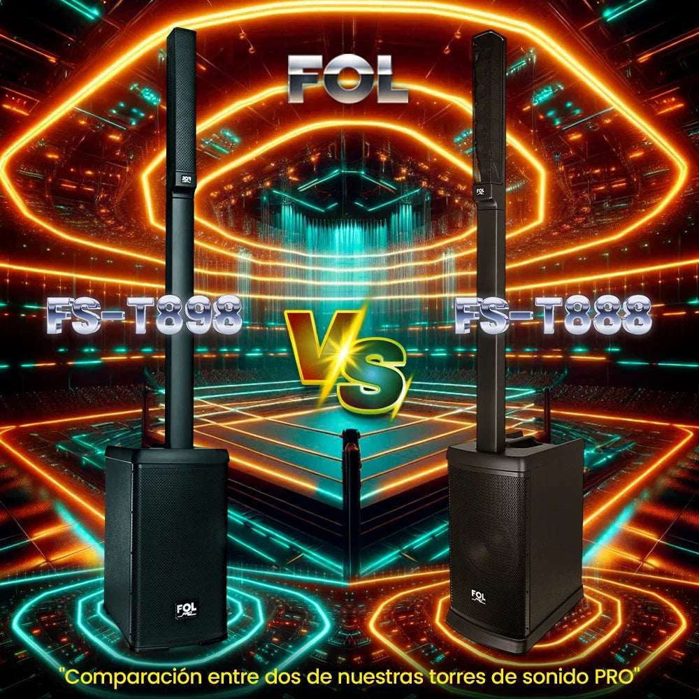 FOL FS-T888 vs FS-T898: ¿más potencia conectada o batería para moverte mejor?