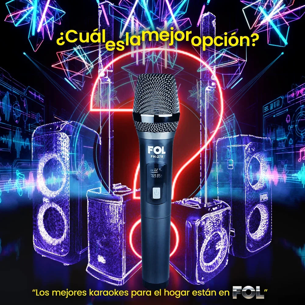 Mejores bocinas FOL para karaoke en casa: cómo elegir la indicada