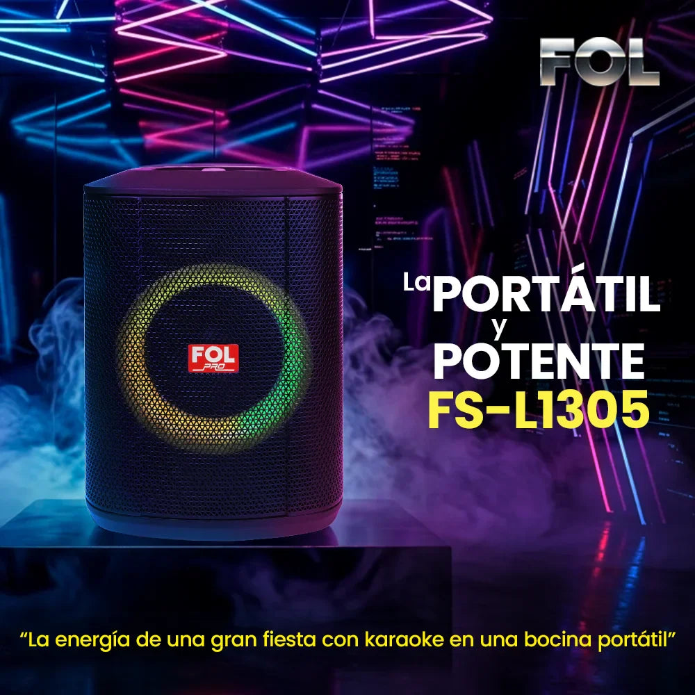 Convierte cualquier reunión en una fiesta con sonido, luz y karaoke