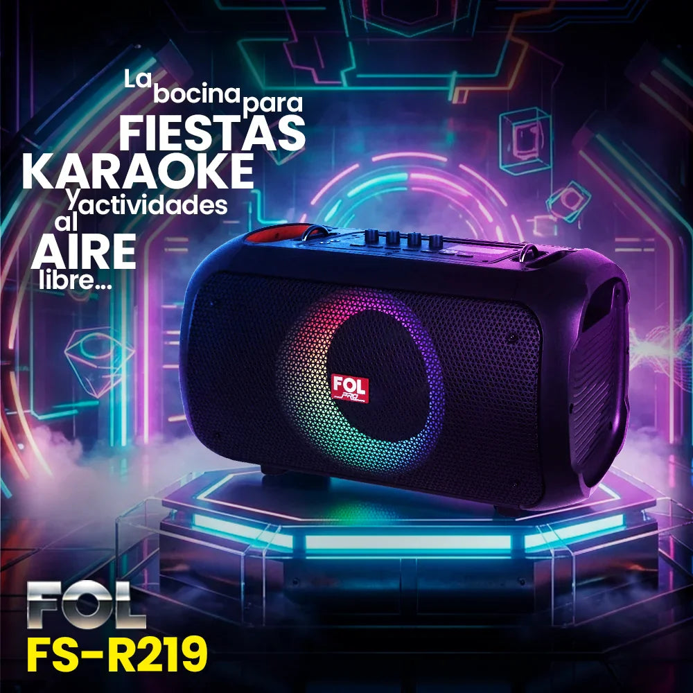 Bocina para karaoke, fiestas, cumpleaños y reuniones al aire libre——FS-L128