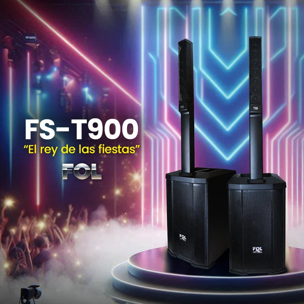 FOL FS-T900: torre de sonido para fiestas, eventos y música con más presencia