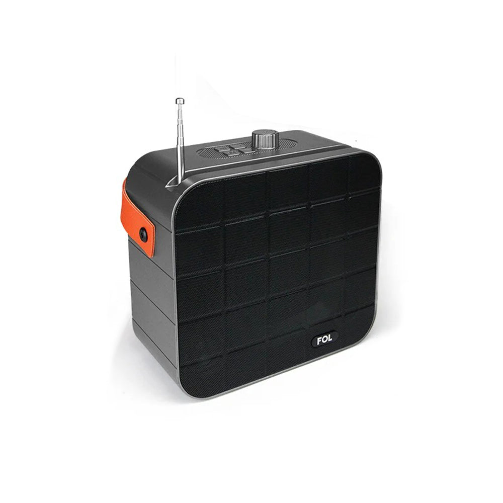 FS-S719 Altavoz Bluetooth Portátil de 10W con Paneles Solares y Correa Desmontable