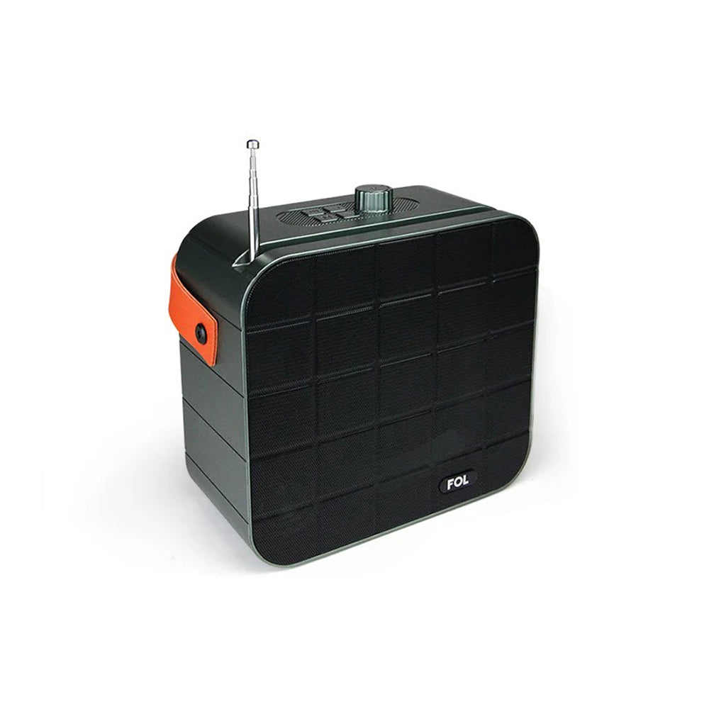 FS-S719 Altavoz Bluetooth Portátil de 10W con Paneles Solares y Correa Desmontable