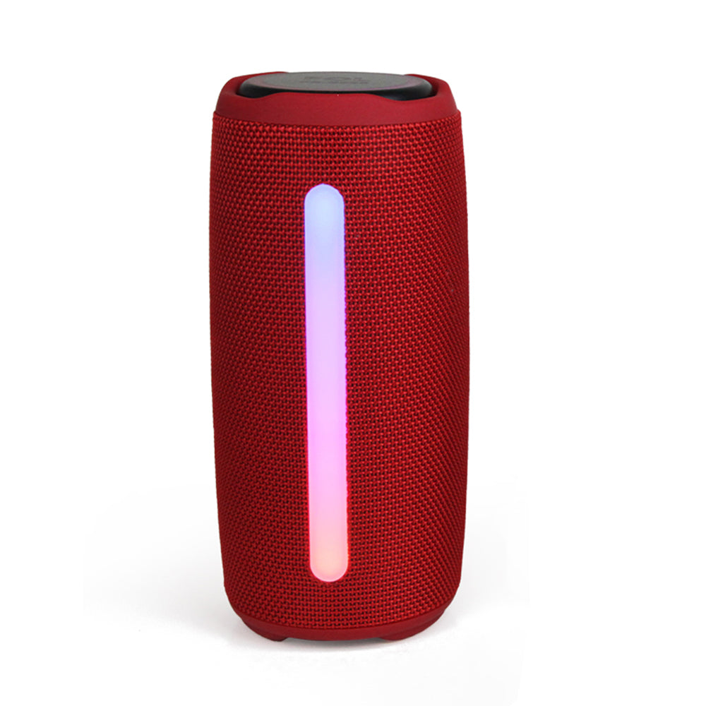 FOL FS-S226 Bocina Bluetooth TWS Recargable con Luz RGB, Manos Libres y Correa Integrada