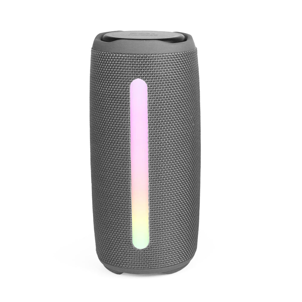 FOL FS-S226 Bocina Bluetooth TWS Recargable con Luz RGB, Manos Libres y Correa Integrada