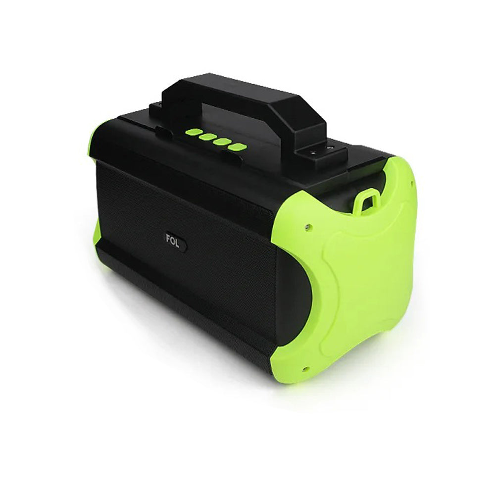 FS-S720 Bocina Bluetooth Recargable de 16W con Celdas Solares y Porta Celular