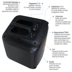 FS-L1206 Bocina Bluetooth TWS Portátil de 50W con Luz y Entrada para Micrófono