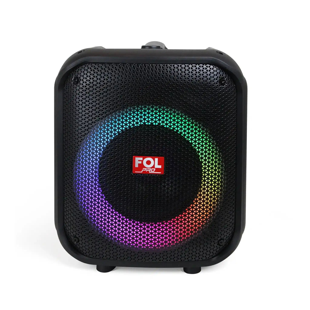 FS-L1206 Bocina Bluetooth TWS Portátil de 50W con Luz y Entrada para Micrófono