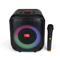 FS-L1216M Bocina TWS Recargable de 50W con Micrófono Inalámbrico y Luz RGB
