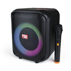 FS-L1216M Bocina TWS Recargable de 50W con Micrófono Inalámbrico y Luz RGB