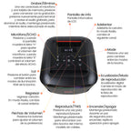 FS-L1216M Bocina TWS Recargable de 50W con Micrófono Inalámbrico y Luz RGB