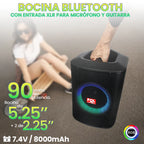 FS-L1305 Bocina PRO TWS Recargable de 90W con Luz RGB y Micrófono Inalámbrico