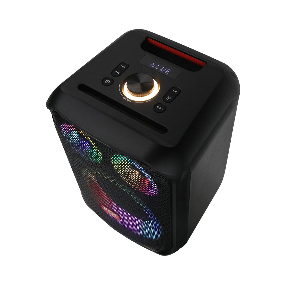 FS-L1306 Bocina PRO TWS Recargable de 90W con Luz RGB y Micrófono Inalámbrico