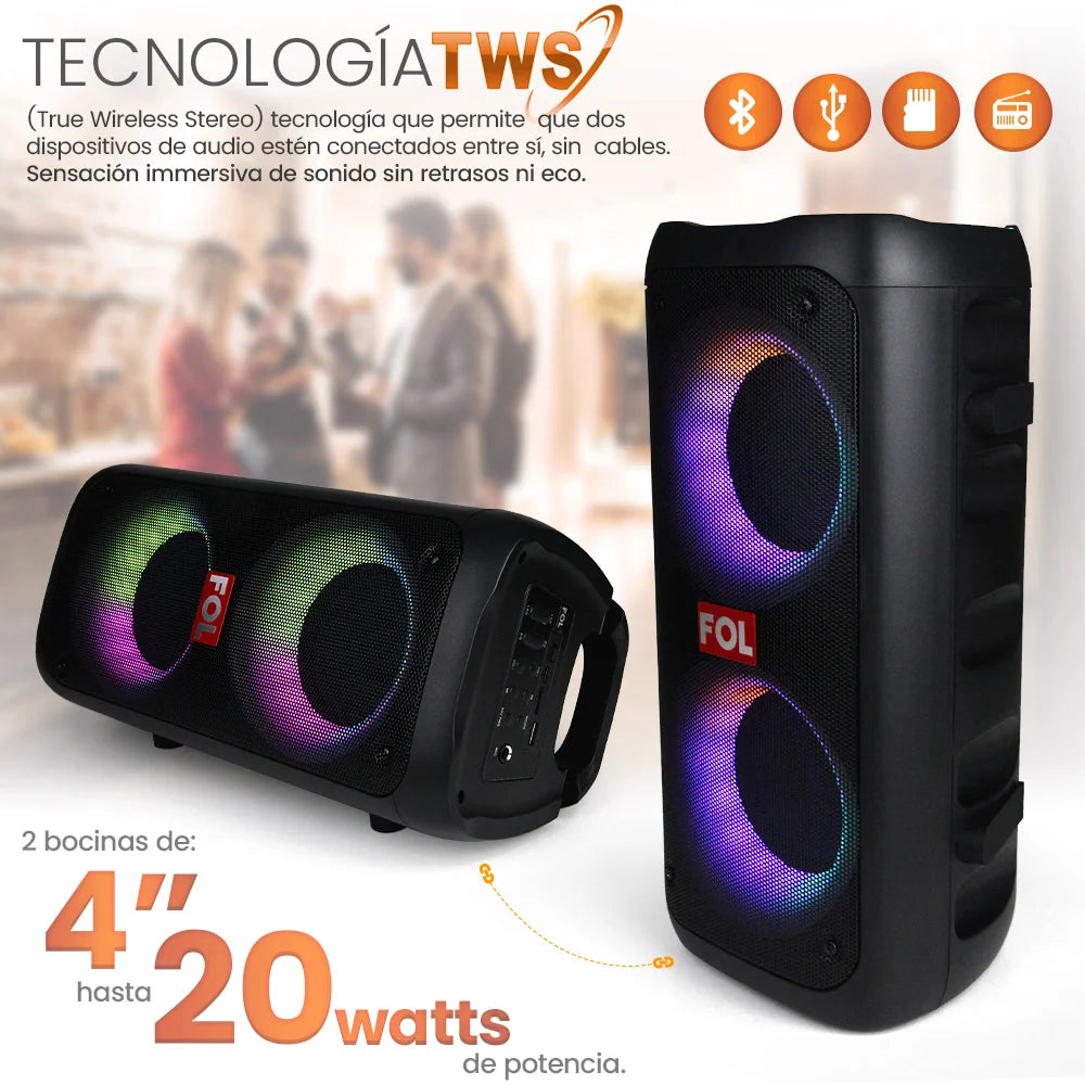 Audio para Fiestas FS-L2204