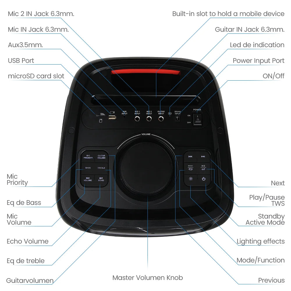 Audio para Fiestas FS-L2208