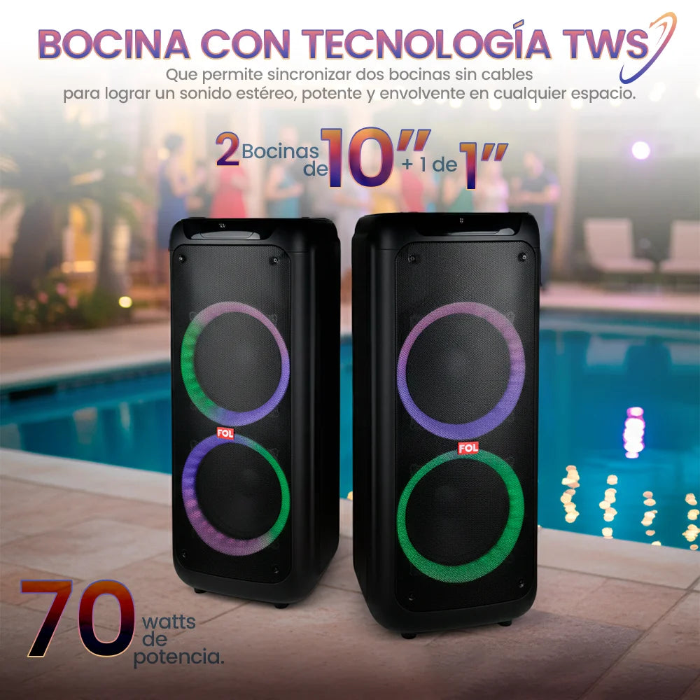 Audio para Fiestas FS-L2210