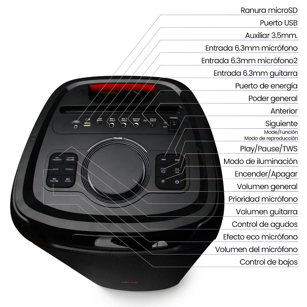 Audio para Fiestas FS-L2210