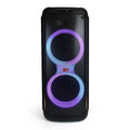 FOL FS-L2212 Doble 12” Bocina Karaoke Bluetooth Portátil de 110W, Luz RGB y Control Remoto