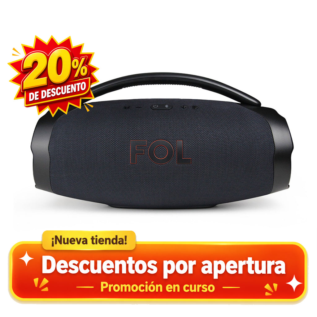 FS-R207L Bocina TWS Portátil Recargable de 110W con Bluetooth 5.3 e IPX5
