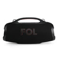 FOL FS-R208 Bocina Portátil TWS de 220W con Luz RGB, Batería Recargable e IPX6