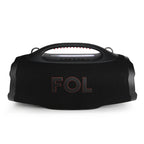 FOL FS-R208M Bocina Portátil TWS de 220W con Luz RGB, Batería Recargable e IPX6