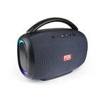 FS-R213L Bocina TWS Recargable con Luz RGB, Bluetooth y 50W de Potencia