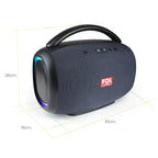 FS-R213L Bocina TWS Recargable con Luz RGB, Bluetooth y 50W de Potencia