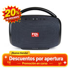 FS-R213L Bocina TWS Recargable con Luz RGB, Bluetooth y 50W de Potencia