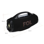 FS-R305 Bocina TWS Portátil Recargable con Luz RGB, Agarradera Integrada e IPX5