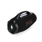 FS-R305 Bocina TWS Portátil Recargable con Luz RGB, Agarradera Integrada e IPX5