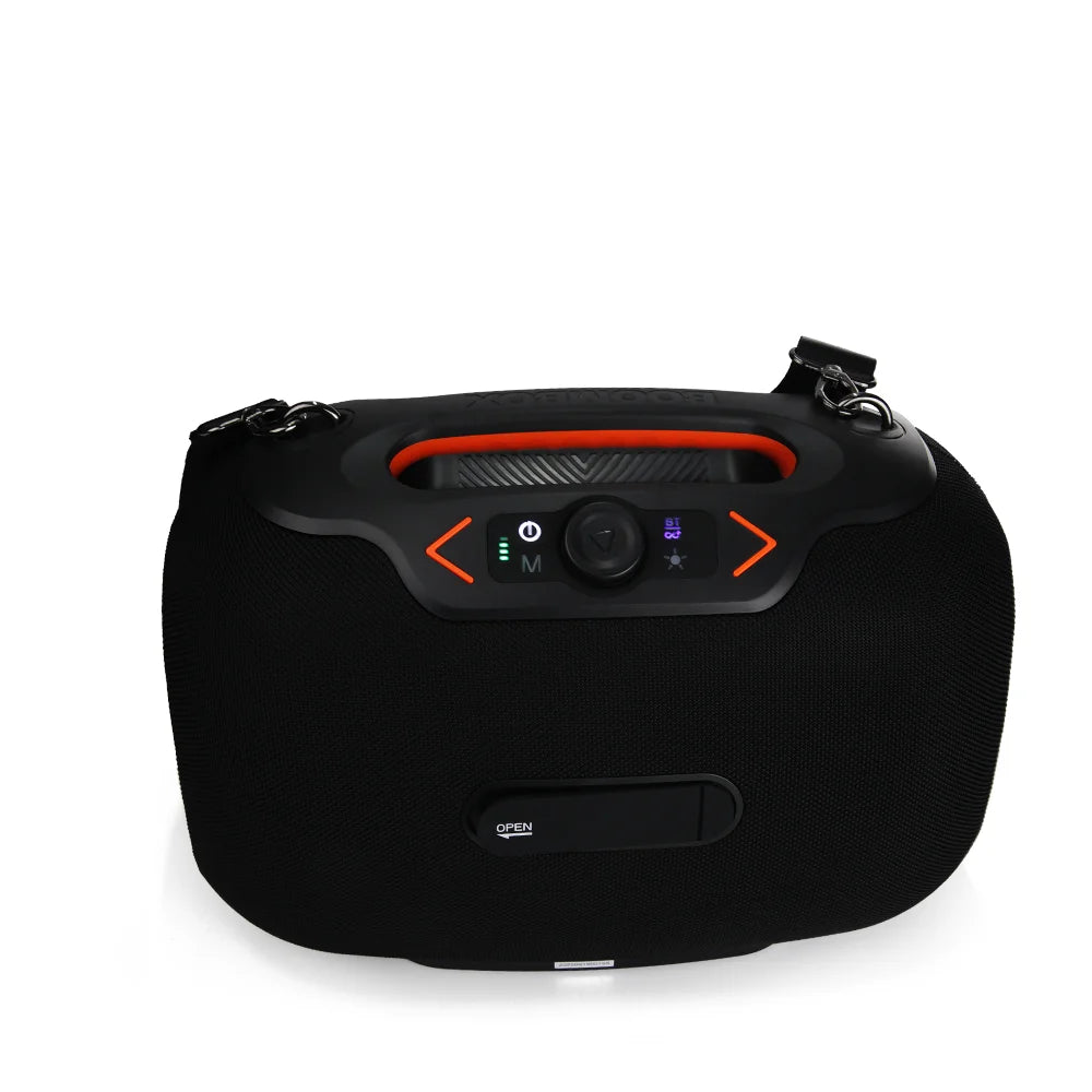 FS-R306 Bocina PRO TWS Recargable de 120W con Luz RGB, Correa Desmontable y Agarradera Integrada
