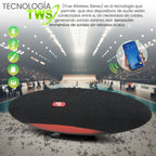 FOL FS-R314 Bocina Bluetooth TWS Portátil de 45W con Luz RGB y Entrada para Micrófono 6.3 mm