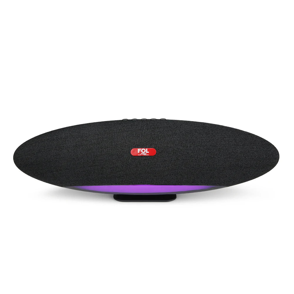 FOL FS-R314 Bocina Bluetooth TWS Portátil de 45W con Luz RGB y Entrada para Micrófono 6.3 mm