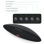 FOL FS-R314 Bocina Bluetooth TWS Portátil de 45W con Luz RGB y Entrada para Micrófono 6.3 mm