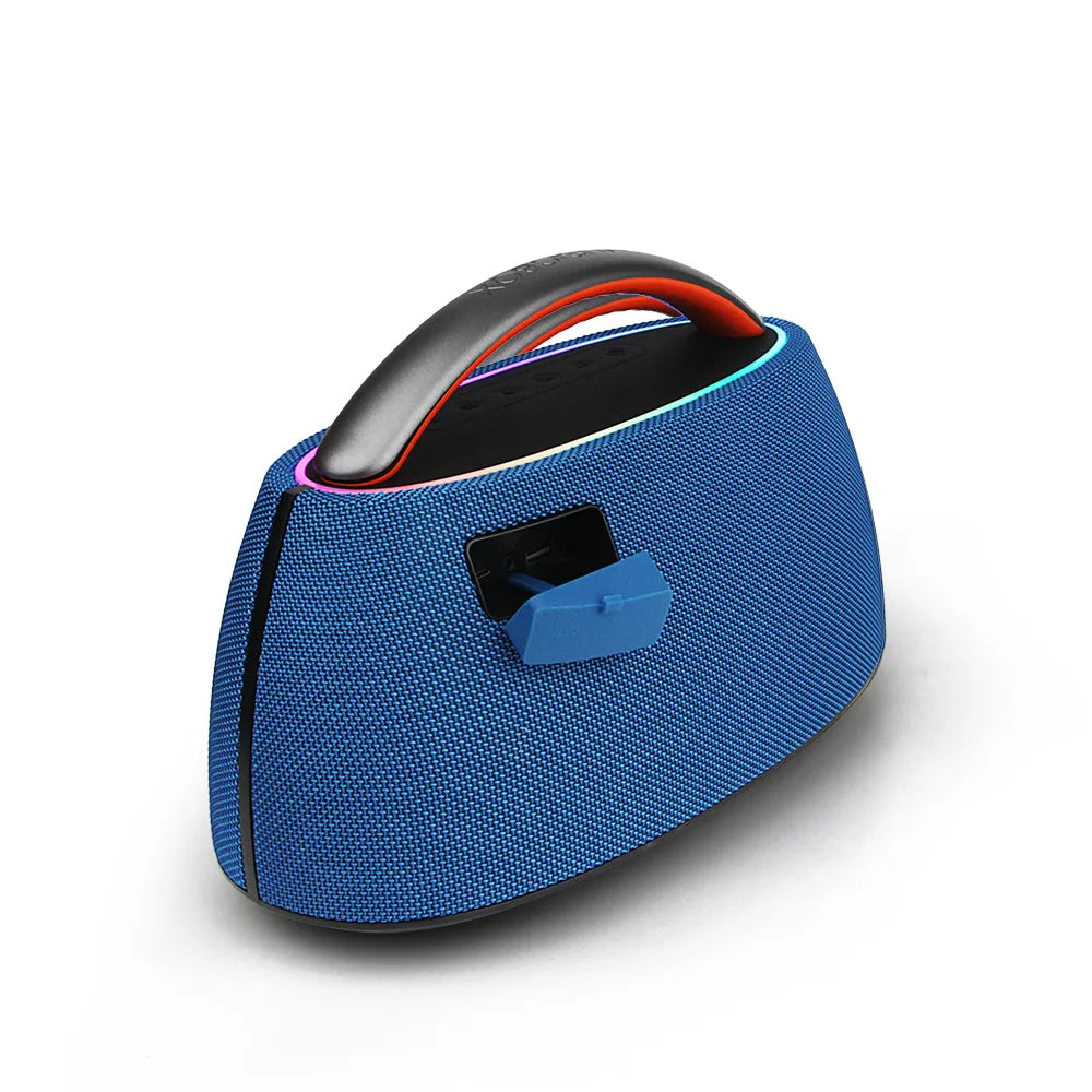 FS-R316 Bocina TWS Recargable de 40W con Luz RGB y Agarradera Integrada