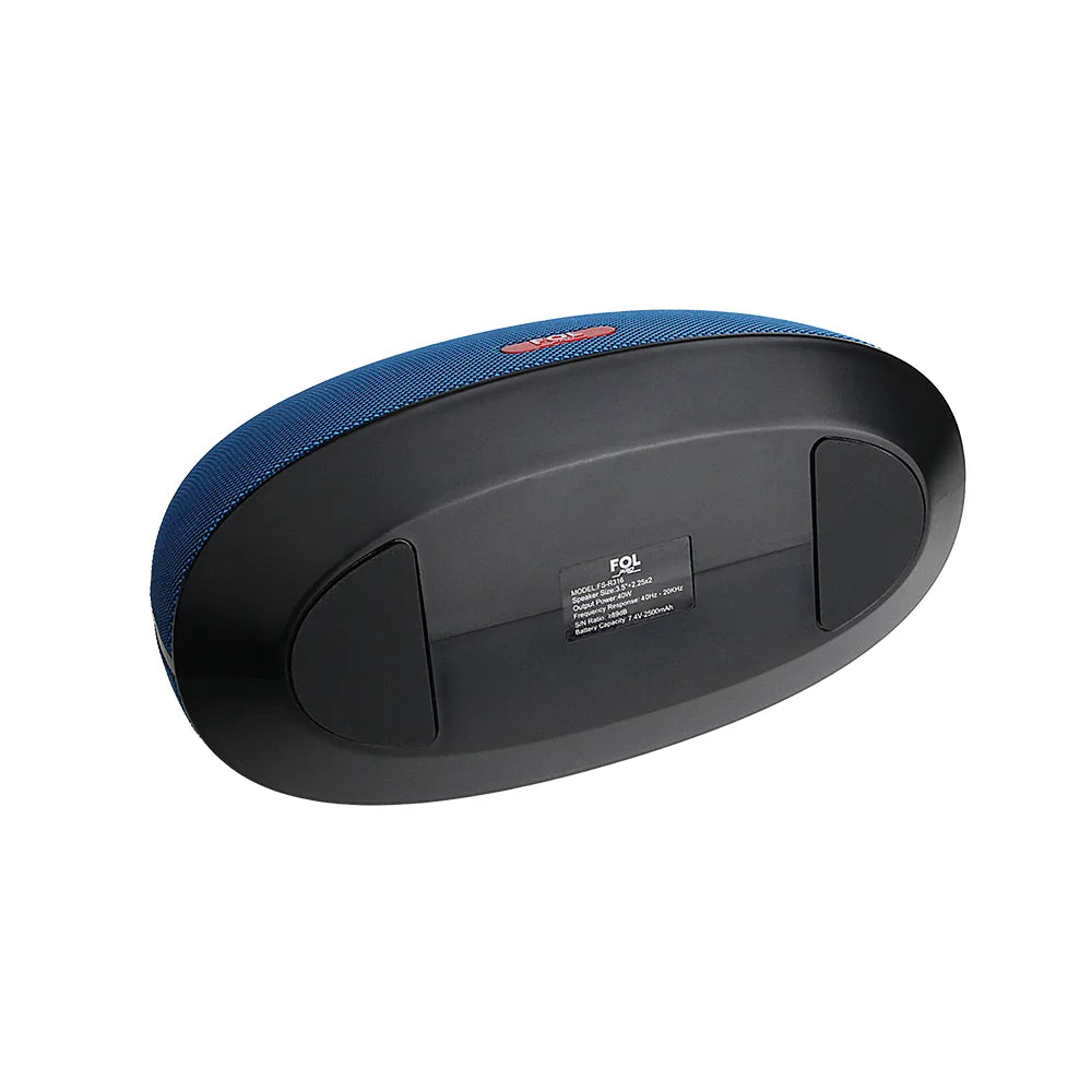 FS-R316 Bocina TWS Recargable de 40W con Luz RGB y Agarradera Integrada