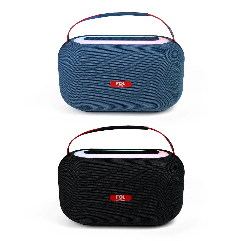 FS-R318 Bocina TWS Portátil Recargable de 40W con Luz RGB