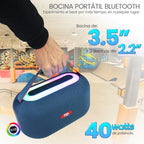 FS-R318 Bocina TWS Portátil Recargable de 40W con Luz RGB