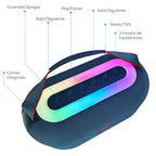 FS-R318 Bocina TWS Portátil Recargable de 40W con Luz RGB
