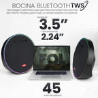 FS-R321 Bocina TWS Recargable con Luz RGB