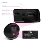 FS-R321 Bocina TWS Recargable con Luz RGB