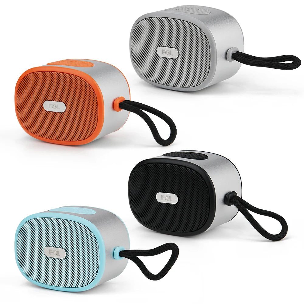 FS-S120 Mini Bocina TWS Portátil Recargable con Correa Integrada