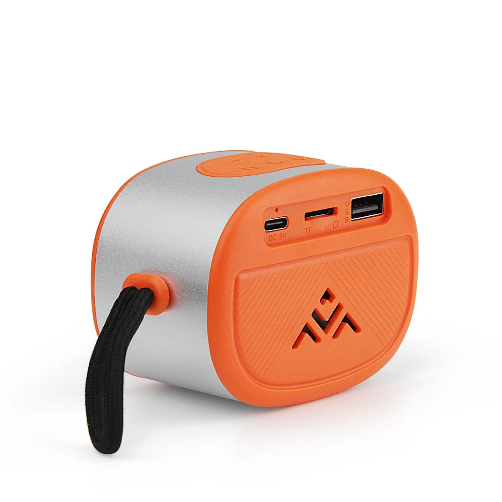 FS-S120 Mini Bocina TWS Portátil Recargable con Correa Integrada