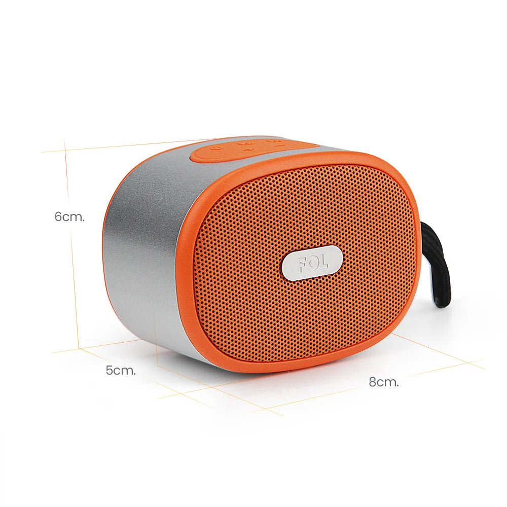 FS-S120 Mini Bocina TWS Portátil Recargable con Correa Integrada