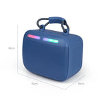 FS-S121 Bocina TWS Recargable de 10W con Luz RGB y Correa Integrada