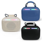 FS-S121 Bocina TWS Recargable de 10W con Luz RGB y Correa Integrada