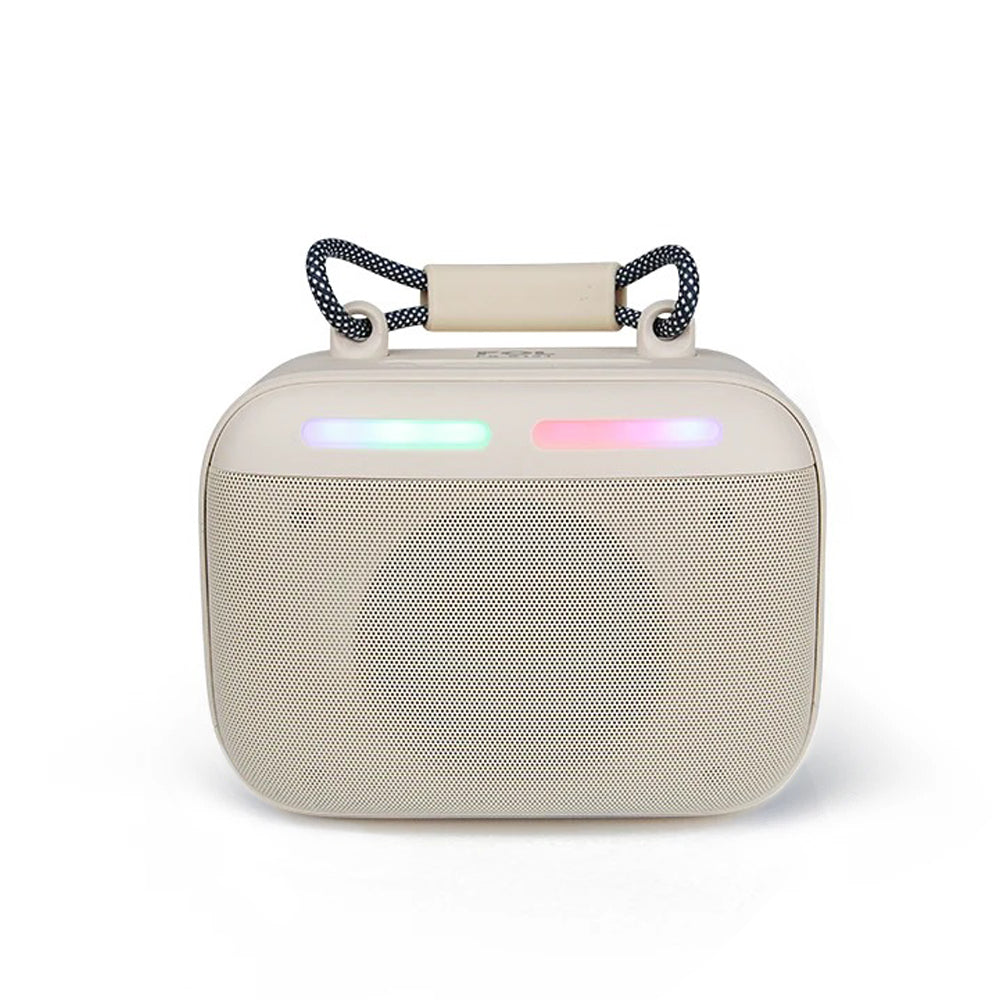 FS-S121 Bocina TWS Recargable de 10W con Luz RGB y Correa Integrada