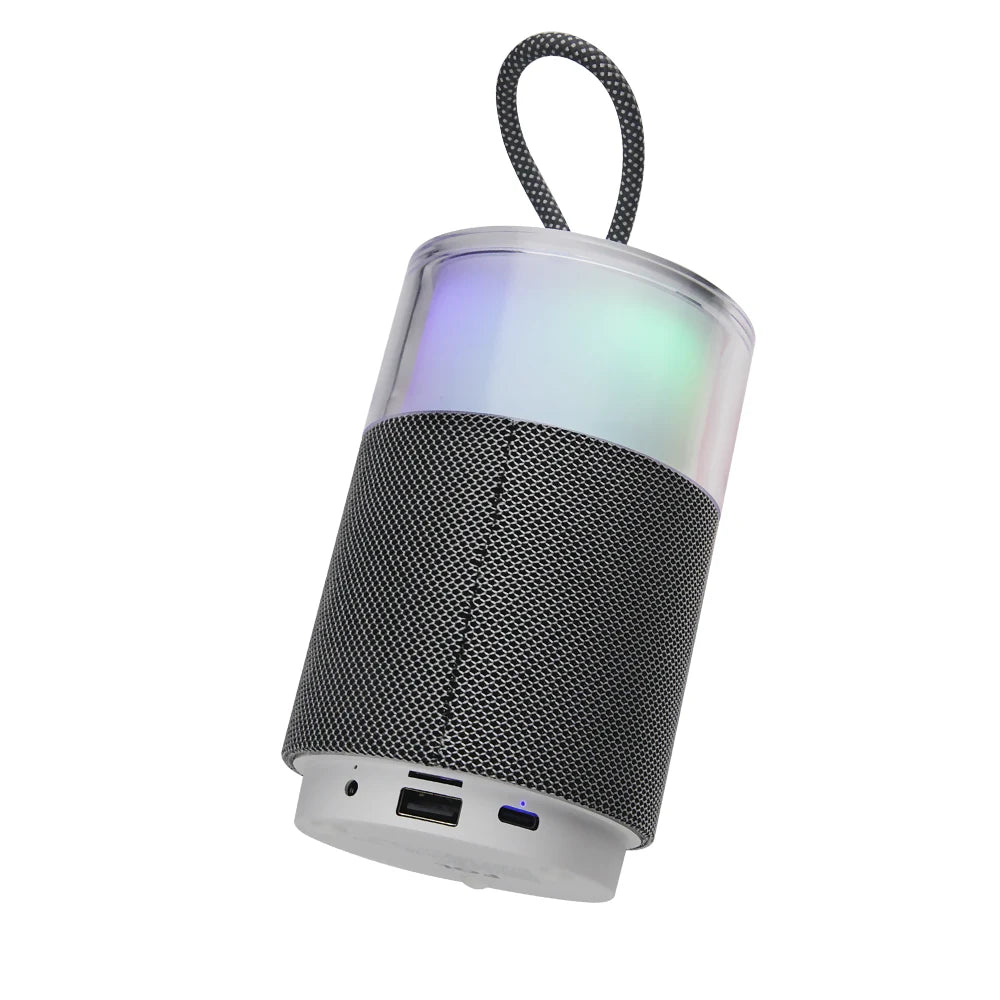 FS-S123 Bocina Bluetooth TWS con Luz RGB y Correa Integrada