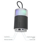 FS-S123 Bocina Bluetooth TWS con Luz RGB y Correa Integrada
