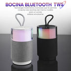 FS-S123 Bocina Bluetooth TWS con Luz RGB y Correa Integrada